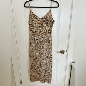 Joe Fresh Leopard Print Dress NWT